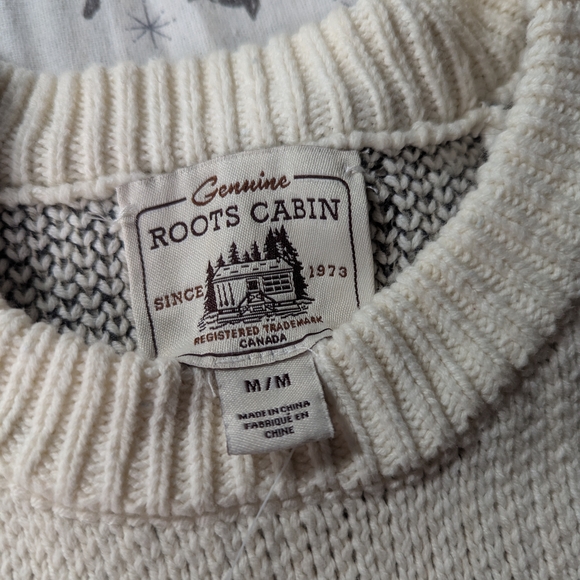 Cream Patterned Sweater - Picture 2 of 4